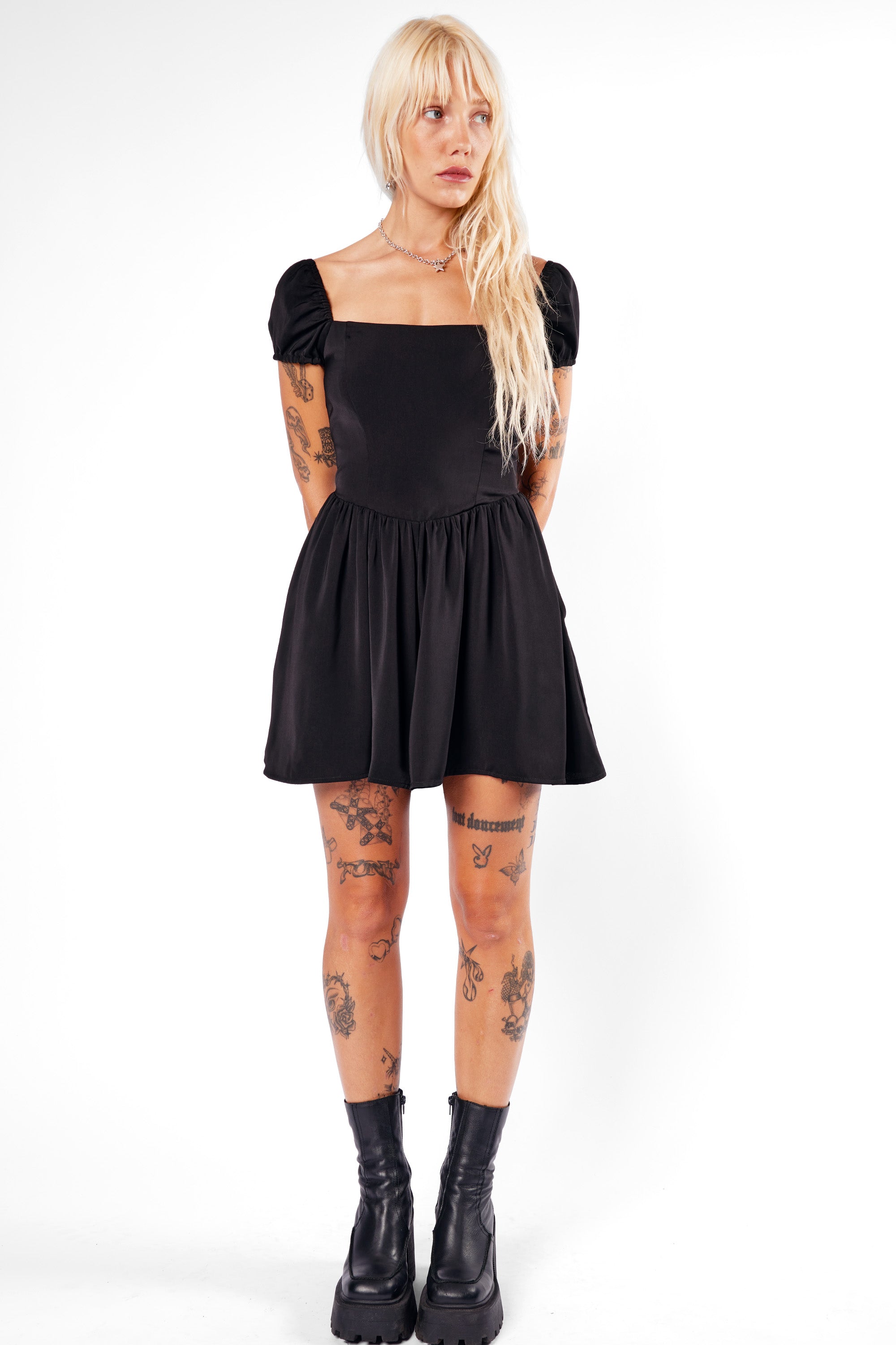 Lace store up playsuit