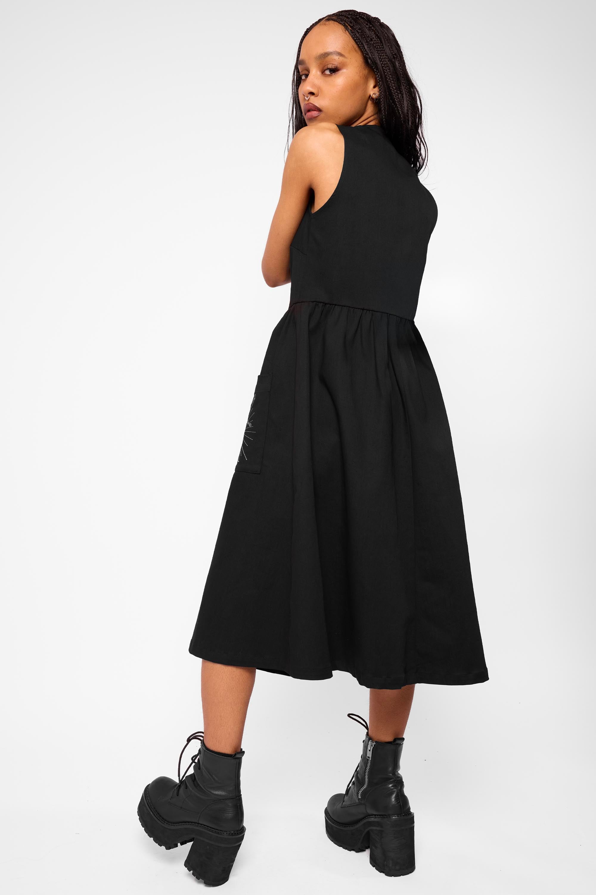 Tilda Smock Midi Dress